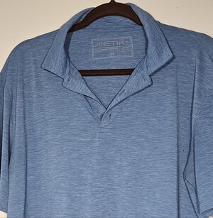 Anetik Men's Blue Polo Shirt